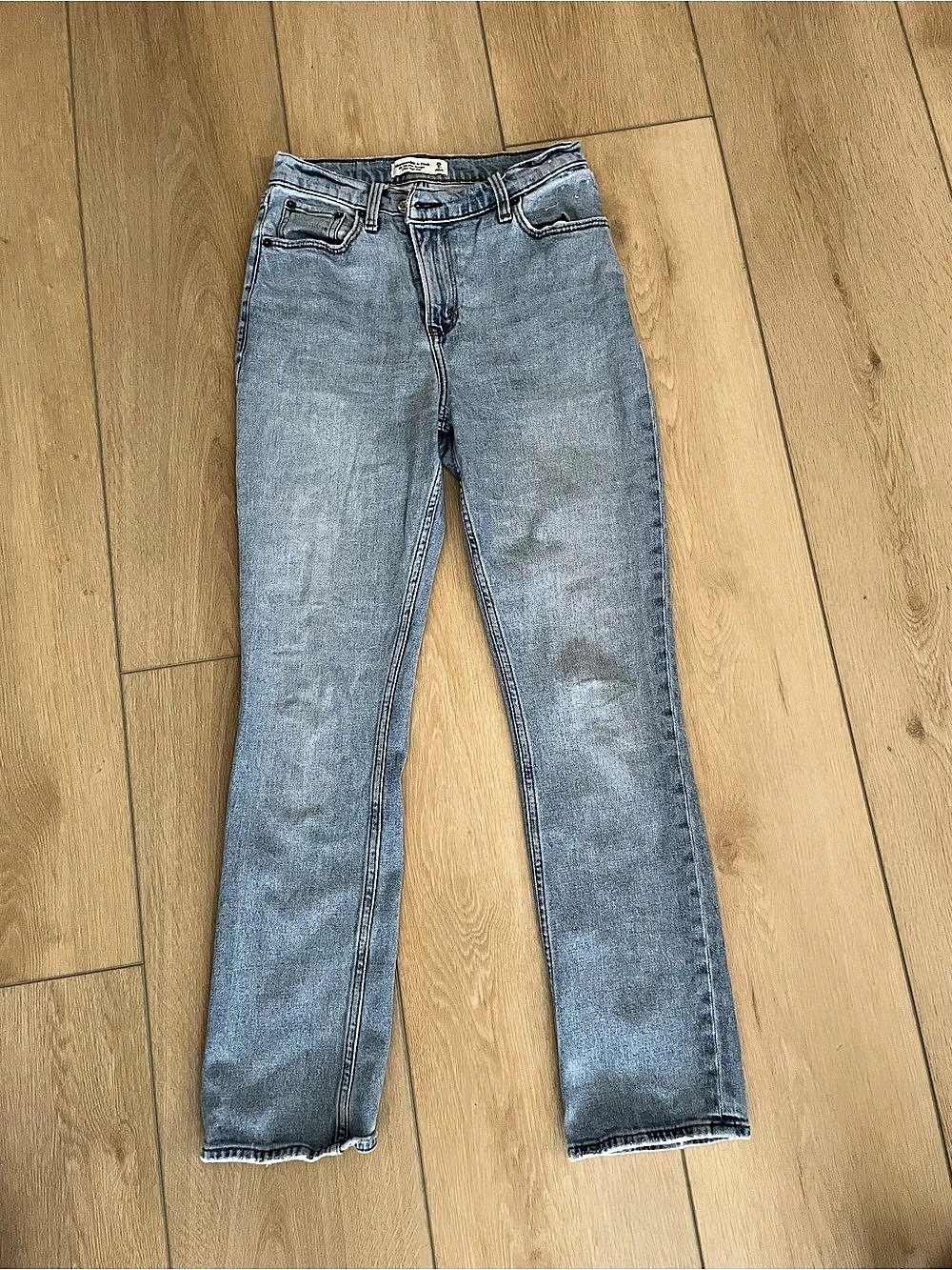 Abercrombie & Fitch The 90s Slim Straight Jeans Waist 26 Blue